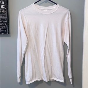 Plain White Long Sleeve Shirt